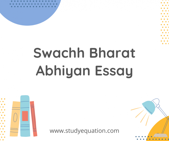 Swachh bharat abhiyan essay