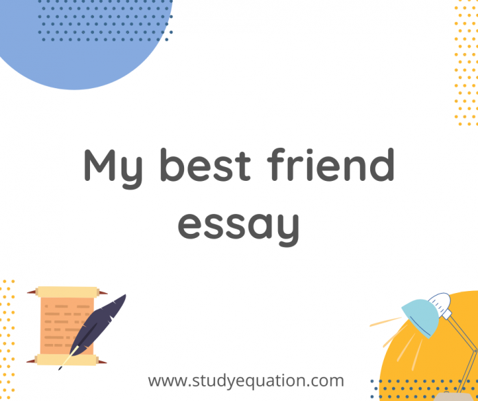 My best friend essay