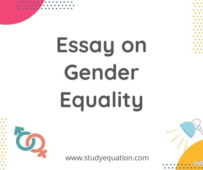 Essay on gender quality