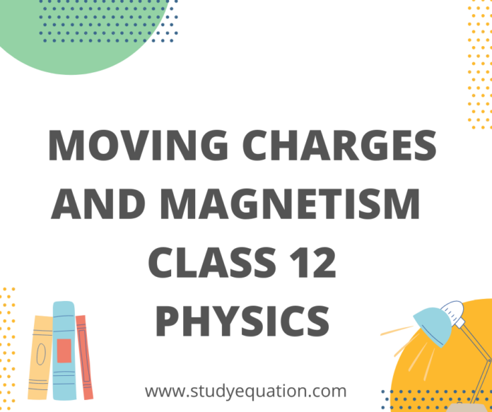 CLASS 12 MOVING CHARGES AND MAGNETISM