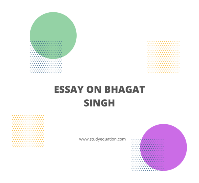 essay on bhagat singh 500 words