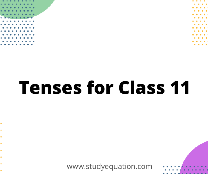assignment on tenses for class 11
